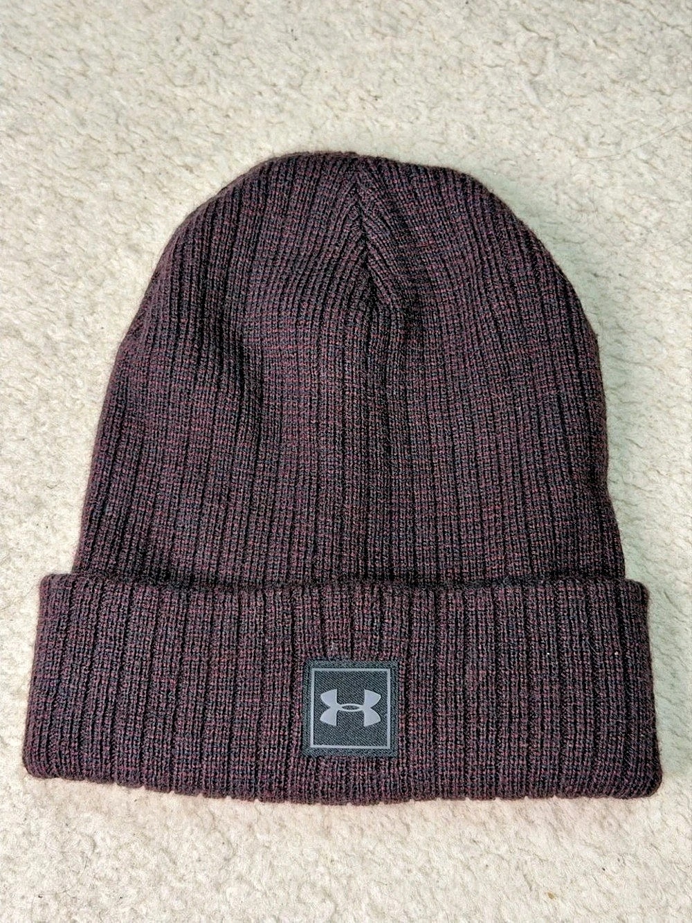Under Armour UA Halftime Cuff Beanie Black & Red